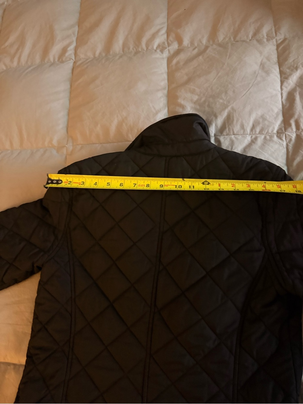 Lauren Ralph Lauren Black Quilted Snap-Front Jacket - Picture 9 of 9